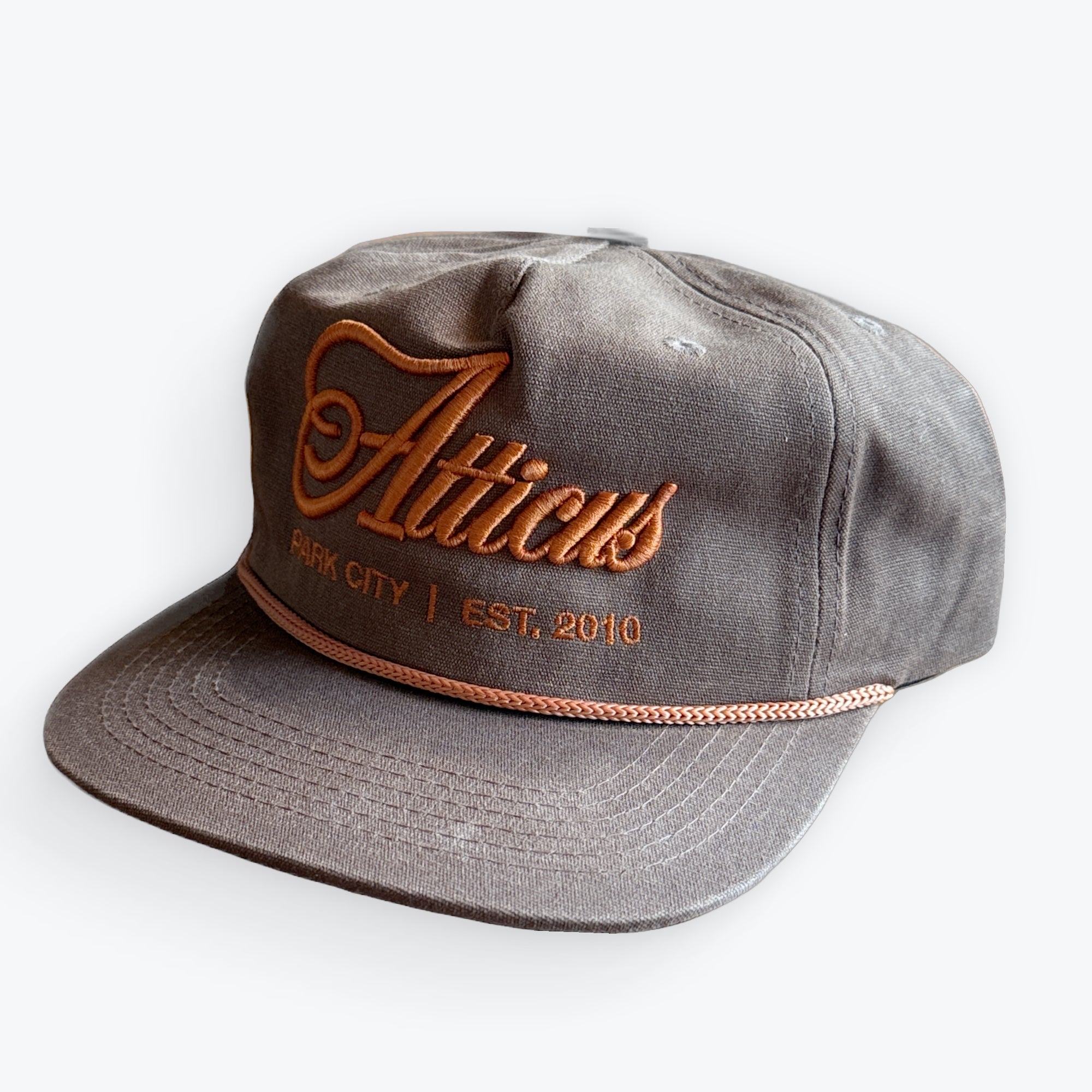 Waxed Canvas Duck Bill Hate | Atticus Coffee & Teahouse