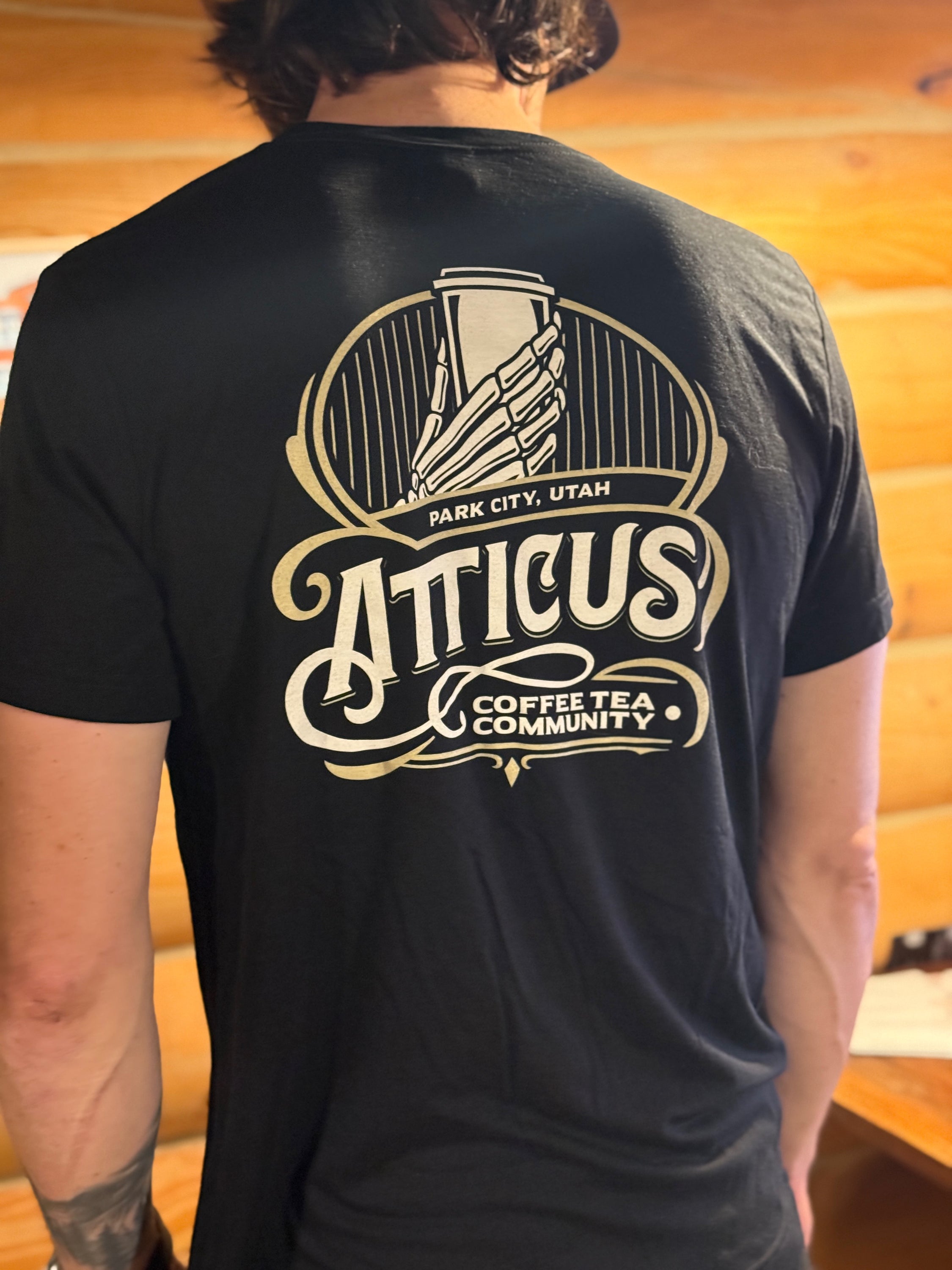 Atticus Logo Tshirt | Atticus Coffee & Teahouse
